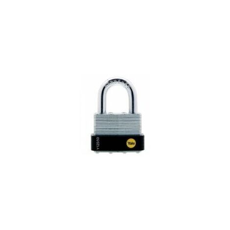 Cadenas FIY125401621 en acier laminé 40mm, avec une anse en acier 63mm+ 3 clés - FICHET -