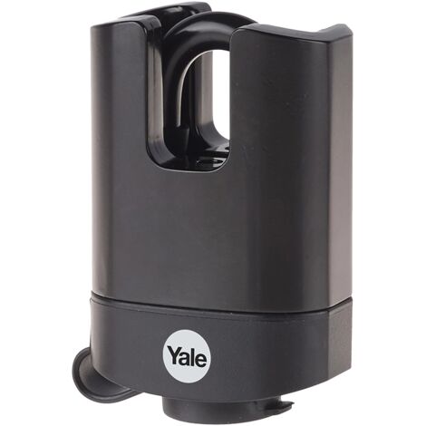 Cadenas haute sécurité YALE - acier laminé - anse bore - 3 clés