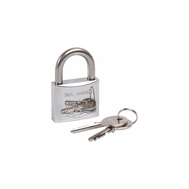 Cadenas m50 s'entrouv.inox