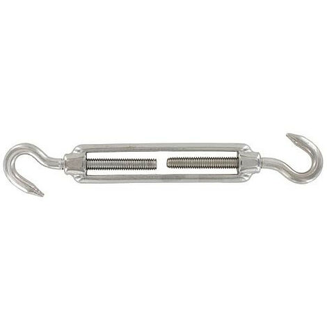 Cadenas inoxA4 avec 2 Crochets, M12
