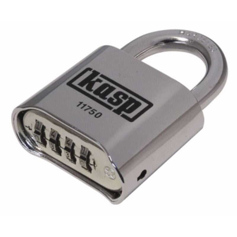 Kasp - Cadenas K11750D argent avec serrure à combinaison