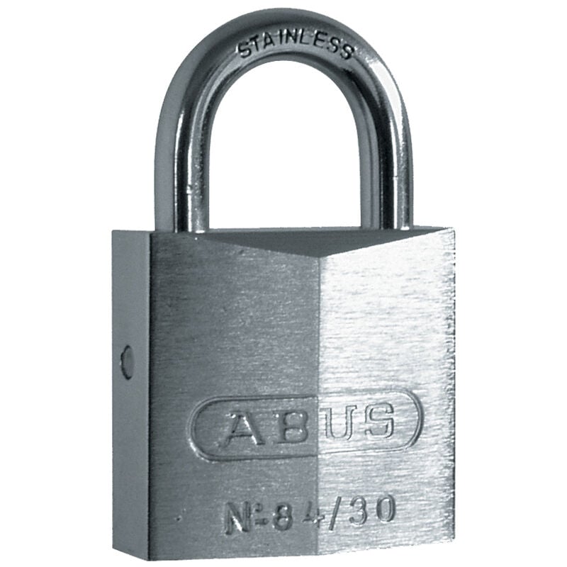 Abus - cadena 30MM acier anse inox blist anti corrosion 0025125/4003318321535