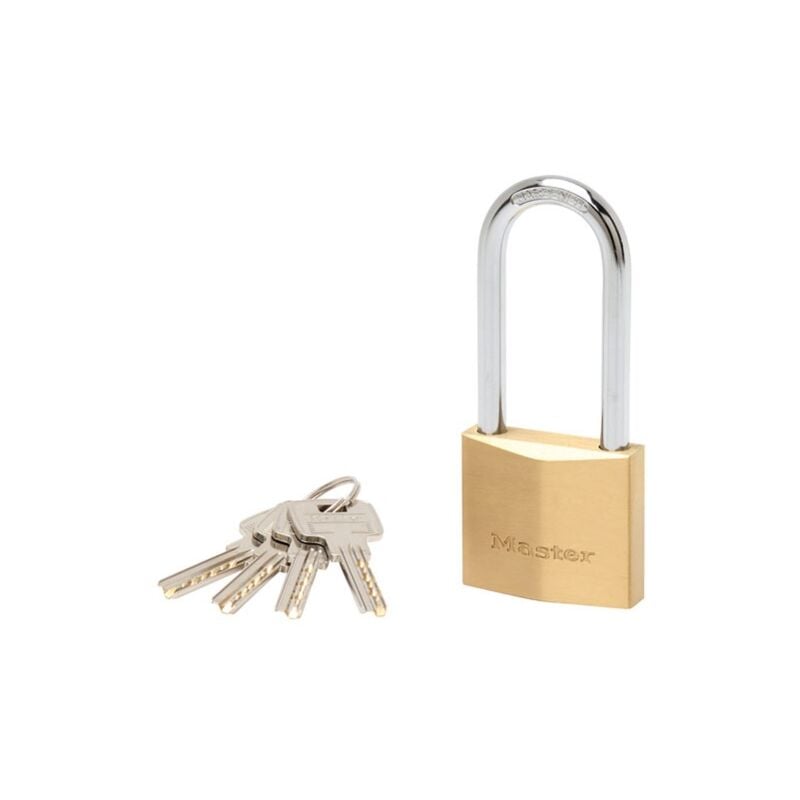 Master Lock - Cadenas lait.hte sec.50mm 4 cl.anse 64mm bl