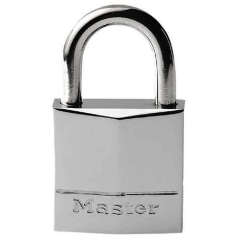 Cadenas Master Lock Laiton Nickelé 30mm De Large