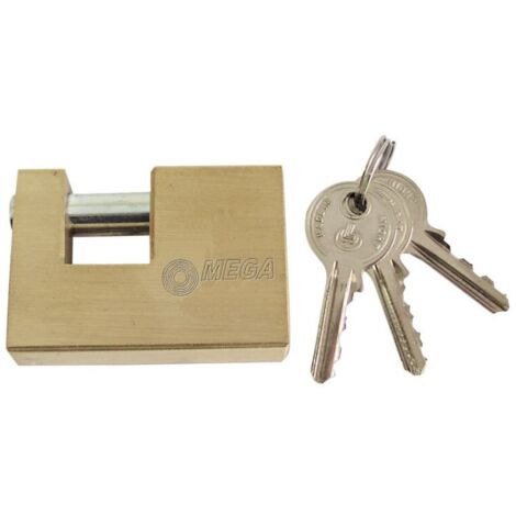 Cadenas mega 24550K acier 3 clés 50 mm