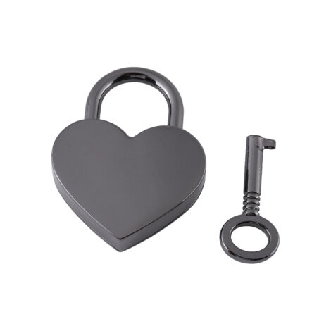 Cadenas Miniature en Forme de Cœur pour Valise, Journal ou Bagage