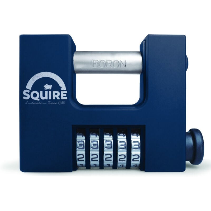 Cadenas monobloc à combinaison Squire CBW85 Option chaîne de maitien - sans chaîne de maintien