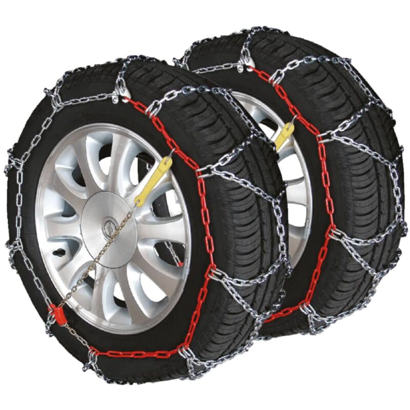 

Cadenas de nieve para neumáticos 12 mm KN120 2 unidades - Plateado - Proplus