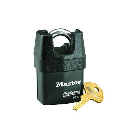 Master Lock Cadenas rectangulaire en Laiton 63 mm 