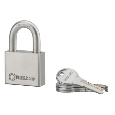 Cadenas RINOX 50mm anse inox 4 clés