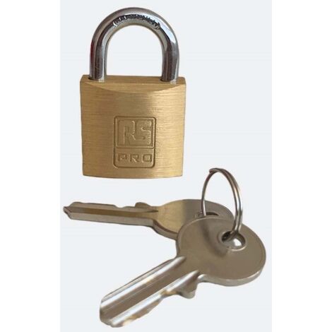 Cadenas RS PRO en Laiton, Acier Inoxydable, Ø anse 5mm ( Prix pour 1 )