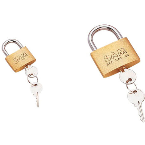 Cadenas SAM en Laiton, anse Ø 5mm ( Prix pour 1 )