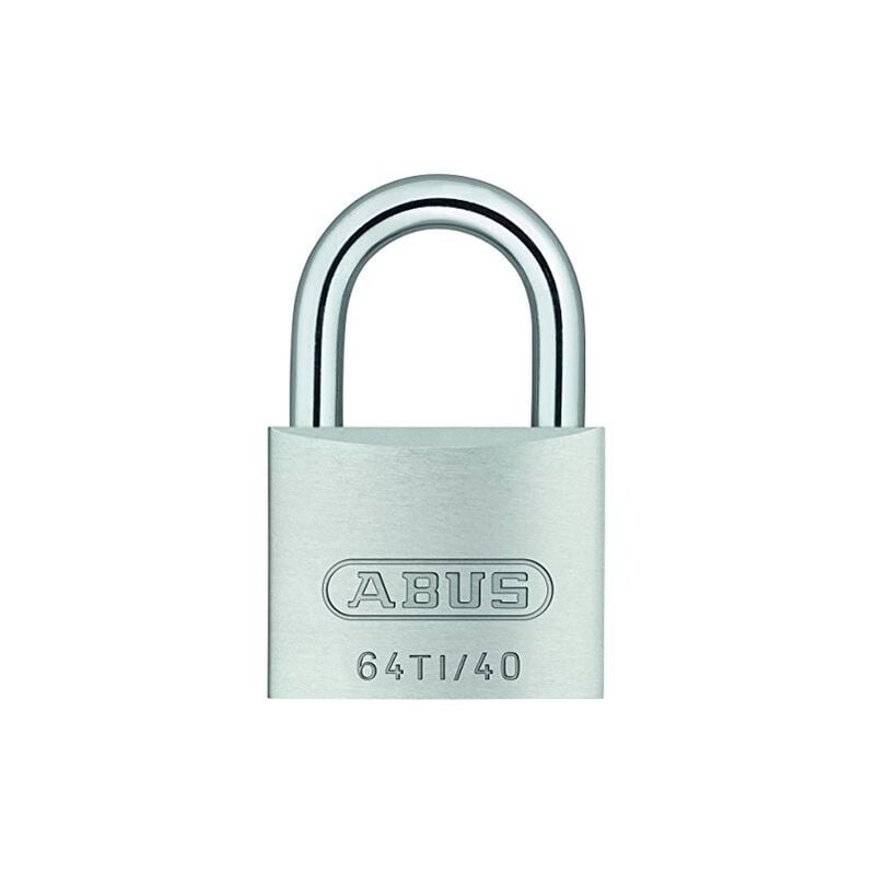 Abus - H17 54573 cadenas à clé extérieur titalium 64TI/40
