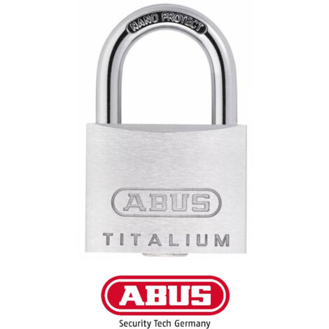 Cadenas Abus 64 Titalium 40mm Spécial Extérieur - Alu