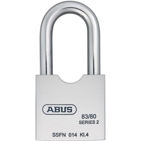 Cadenas très haute sécurité abus 83/80HB80 version haute anse