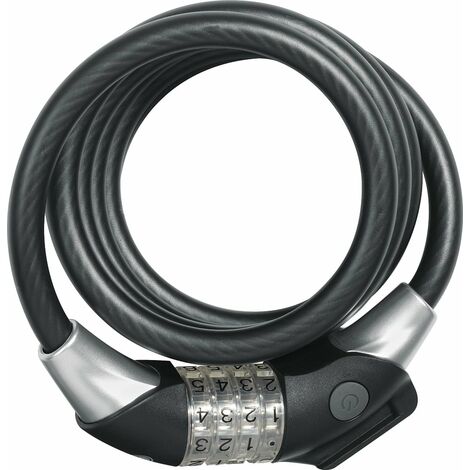 Cadenas velo abus a combinaison Raydo Pro 1450/185 + support - Noir