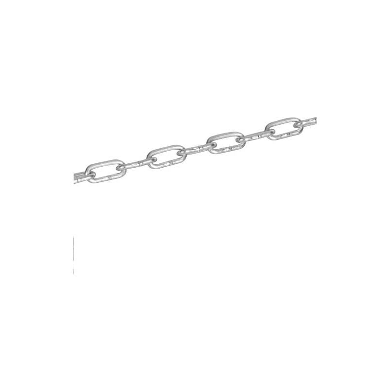 

Cadenas zincada de acero 5 mm 26 M Gris