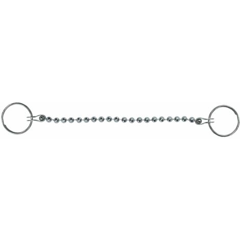 Cadenilla De Bolas Cromada 40 cm Para Bañera