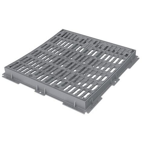 Caditoia concava in ghisa c250  cm 70 x 70senza