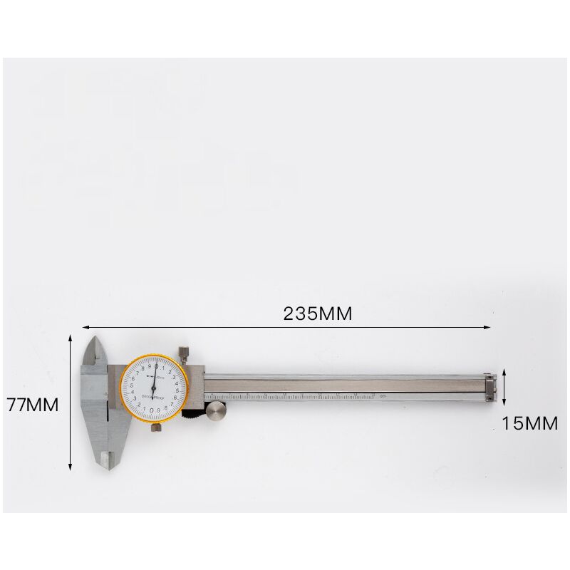 Cadran étriers, 0-150mm 0.02mm Pied à Coulisse à Cadran, Pied à Coulisse à Montre Règle De Calibre De Vernier Pieds à Coulisse Vernier Acier