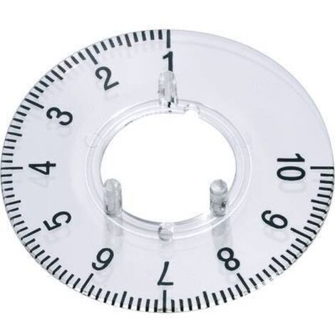 Cadran gradué OKW A4420060 Motif d'impression: 1-10 270 ° adapté pour tête 20 mm 1 pc(s) D94351