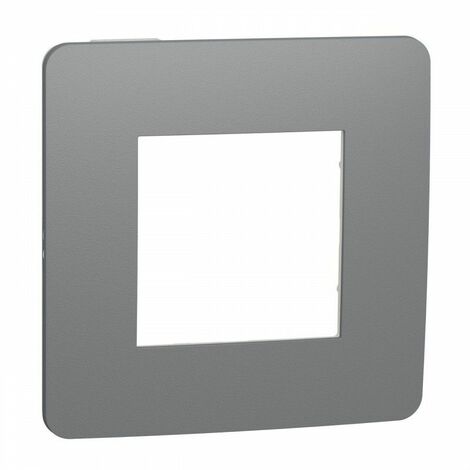 Cadre 1 élément STUDIO gris blanc SCHNEIDER NU280221