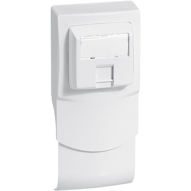 Cadre 1P+RJ45 plinthe Legrand 298926