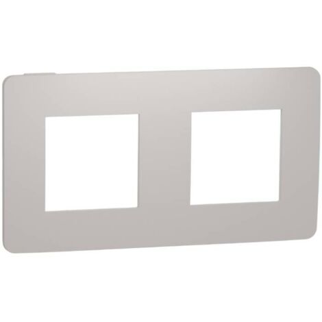 Cadre 2 éléments STUDIO cava blanc SCHNEIDER NU280424