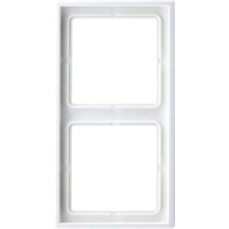 cadre - 2 postes - ls - blanc - jung ls990 ls982ww