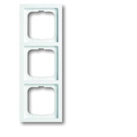 Cadre 3 Postes Futur Linear Blanc studio 2CKA001754A4502 ABB BJE74562