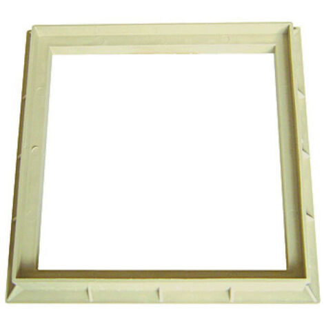 cadre 30 x 30 cm sable polypropylène - FITT