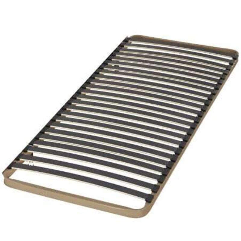 Ebac Literie - Sommier 90 x 190 Sommier cadre à lattes 224 en 90x190cm