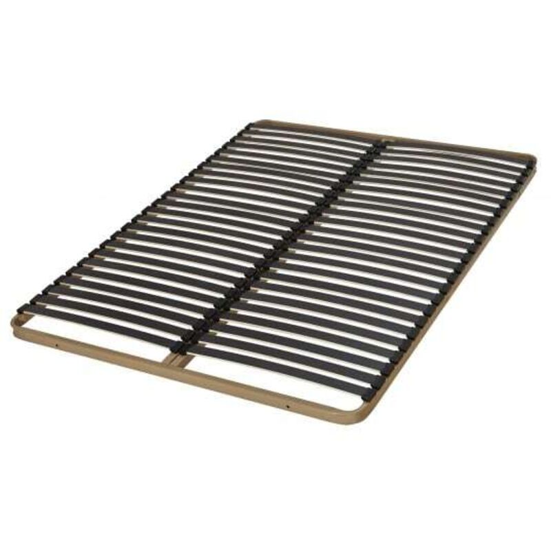 Ebac Literie - Sommier 140 x 190 Sommier cadre à lattes 224 en 140x190cm