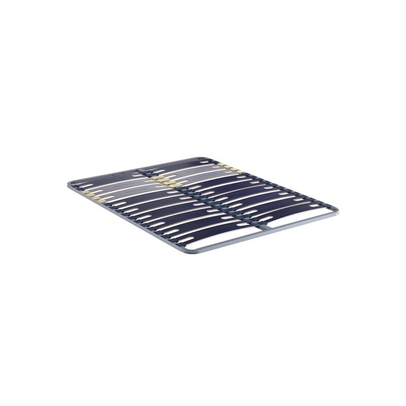 Merinos - Sommier 140 x 190 Cadre à lattes 140x190cm - 3 zones Flat Cap