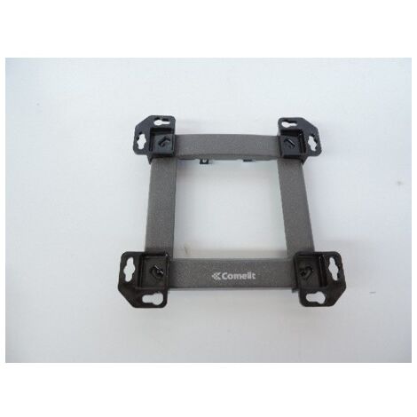 Cadre aluminium gris 143x143x18mm pour un module Vandalcom COMELIT 3161/1