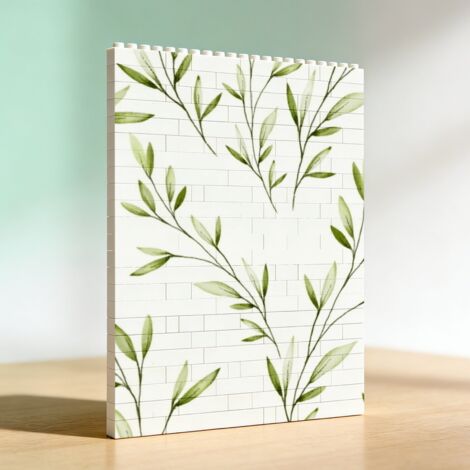Cadre anniversaire en blocs créatif, cadeau pour la Saint‑Valentin et anniversaire
