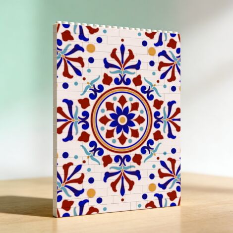 Cadre artistique en blocs pour adultes, cadeau romantique pour anniversaire