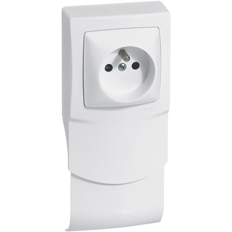 Legrand - cadre asl 1P + pc pour plinthe 298921