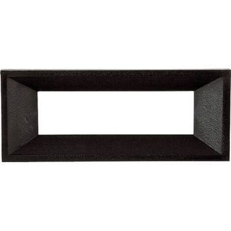 Cadre avant Strapubox AR 4 A noir Adapté pour (écran): écran LCD à 4 caractères plastique 1 pc(s) Q63393
