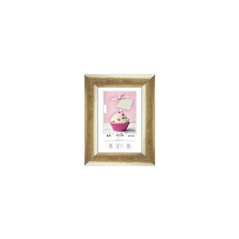 Cadre Babobab 21x29,7 cm Doré Lupia Cadre Babobab 21x29,7 cm Doré Lupia