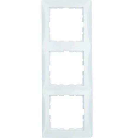 Cadre blanc neige 3 volets B.square