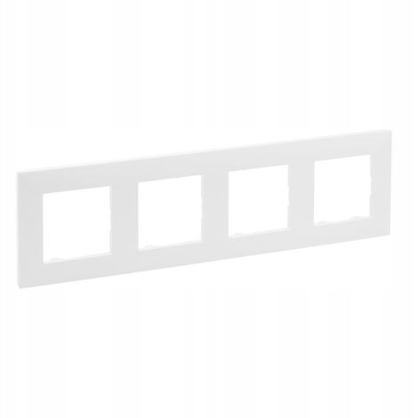 Cadre blanc NILOE STEP 4X 863194