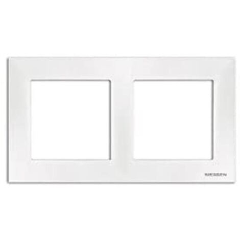 Cadre blanc Serie Sky Niessen 2