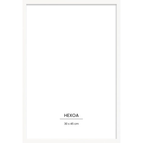 Cadre bois Blanc 30x45cm