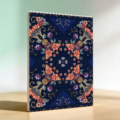 Cadre cadeau anniversaire en blocs pour adultes, cadeau pour la Saint‑Valentin et anniversaire