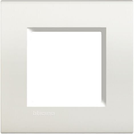 Cadre Carré 2 Modules BTicino Living Light LNA4802BI Anthracite