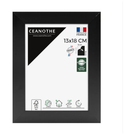 Cadre Ceanothe CADRE 13X18 ETERNEL NOIR