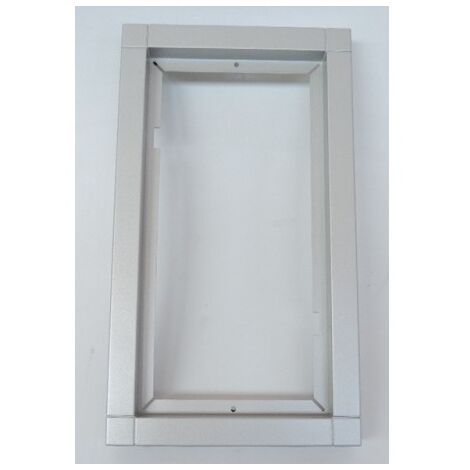 Cadre combiné polycarbonate 131x231x15mm pour platine de rue d'interphone KR 611-2/1-0 SM SIEDLE ET SOHNE 016831