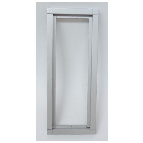 Cadre combiné polycarbonate 131x331x15mm pour platine de rue d'interphone KR 611-3/1-0 SM SIEDLE ET SOHNE 116832