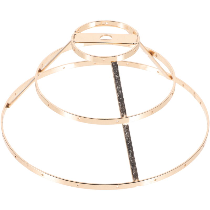 Cadre d'abat-jour diy Cadre d'abat-jour Pendentif Support d'abat-jour Accessoire de fabrication d'abat-jour